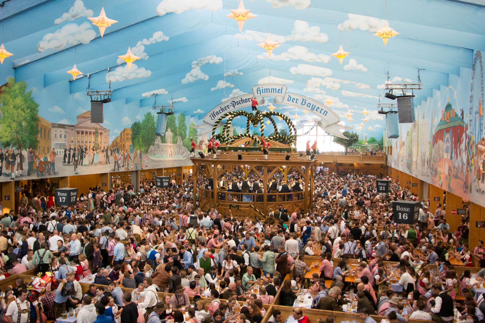 A Tour of Oktoberfest Tents at Germany's Most Popular Beer Festival
